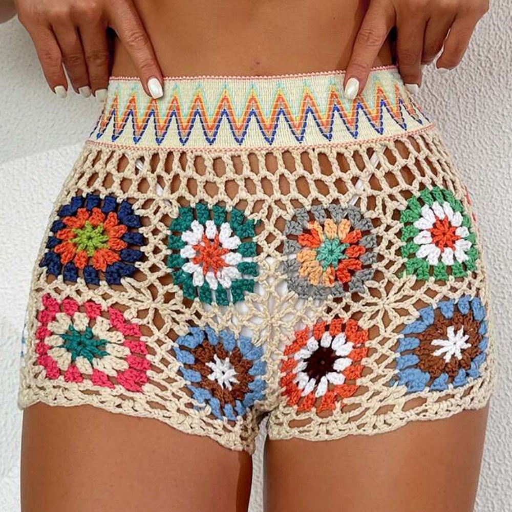 Brand New Crochet Shorts Sz L